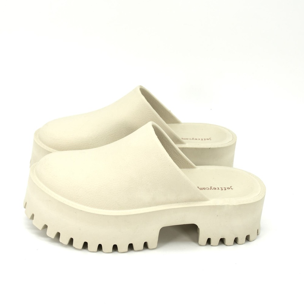 Jeffrey Campbell Lugged Platform Clog 40 / 9 - image 4